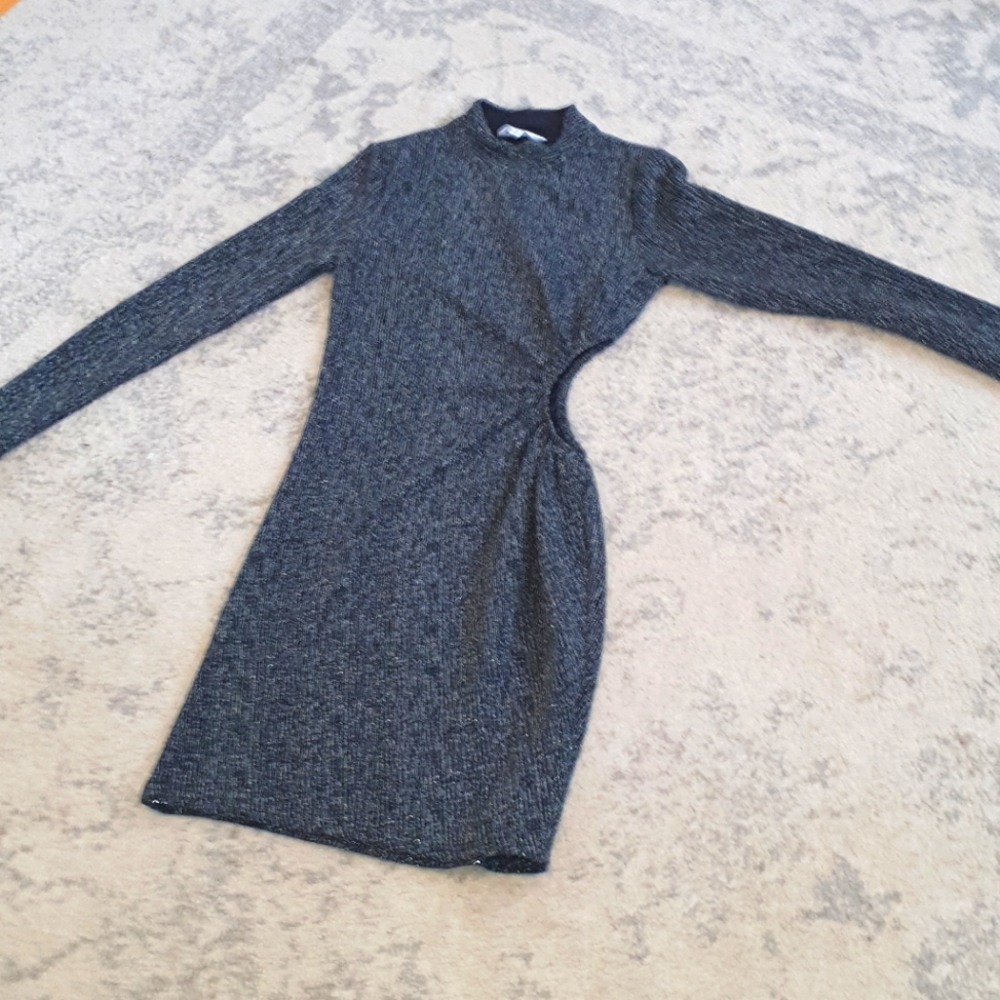 Dress with cutout